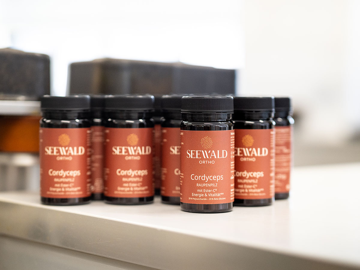 SEEWALD Ortho Vitalpilz-Produkte