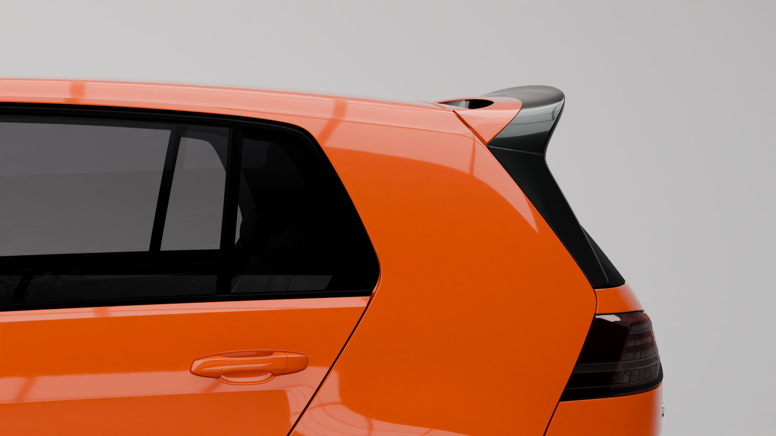 Clubsport style Spoiler für Volkswagen Golf GTI MK7.5