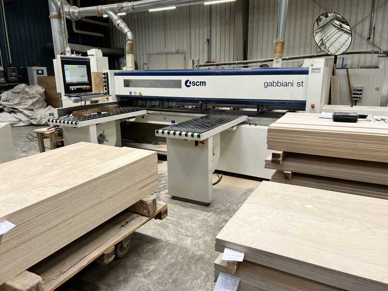 Breitbandschleifmaschine Homag Sandteq W-100