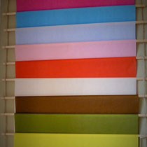 Seidenpapier in verschiedenen Farben