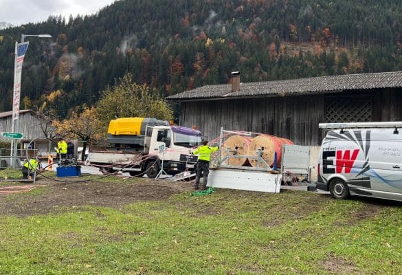Glasfaser-Ausbau mit Subduct-Technik