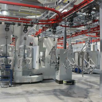 Powder coating systems