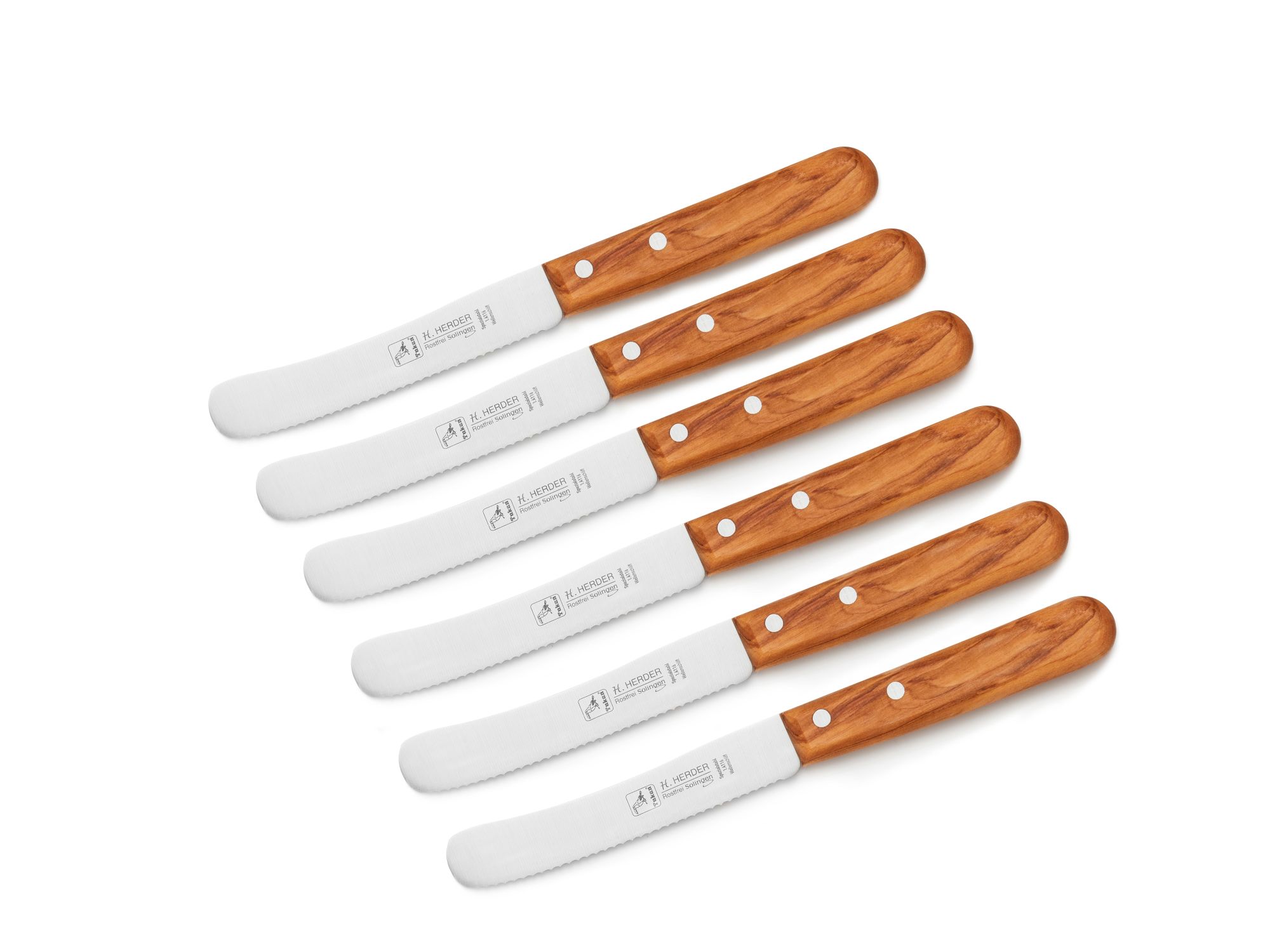 6er-Set Buckelsmesser