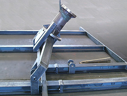 Pipe welded construction