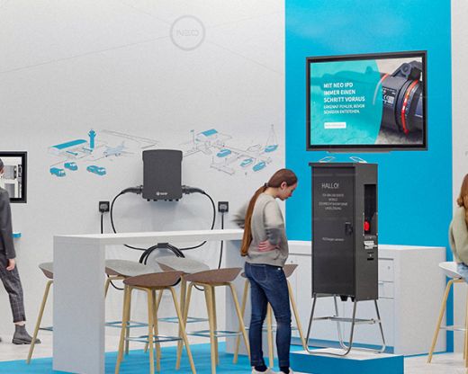 Messestand Power2Drive Europe – Ladeinfrastruktur