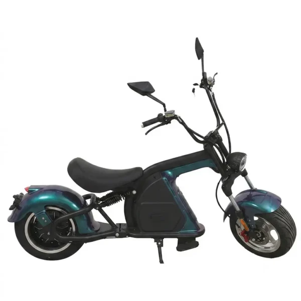 Lowrider E-Scooter grün Diamant