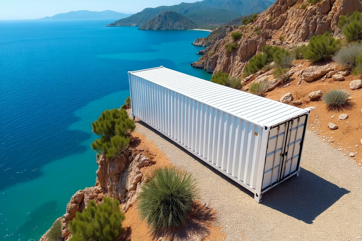 Containerized Water Treatment Plant (Mobile RO Container DTS 20, 100 m³/day)