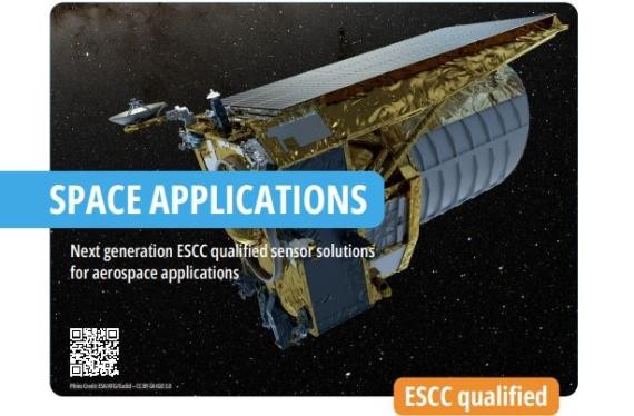 Hi-Rel Sensoren für Raumfahrtanwendungen (ESCC-qualifiziert)
