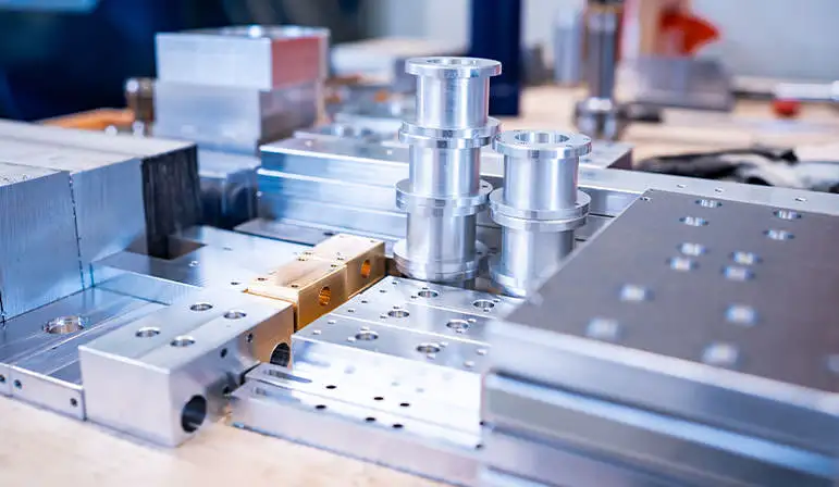 CNC-gefertigte Bauteile