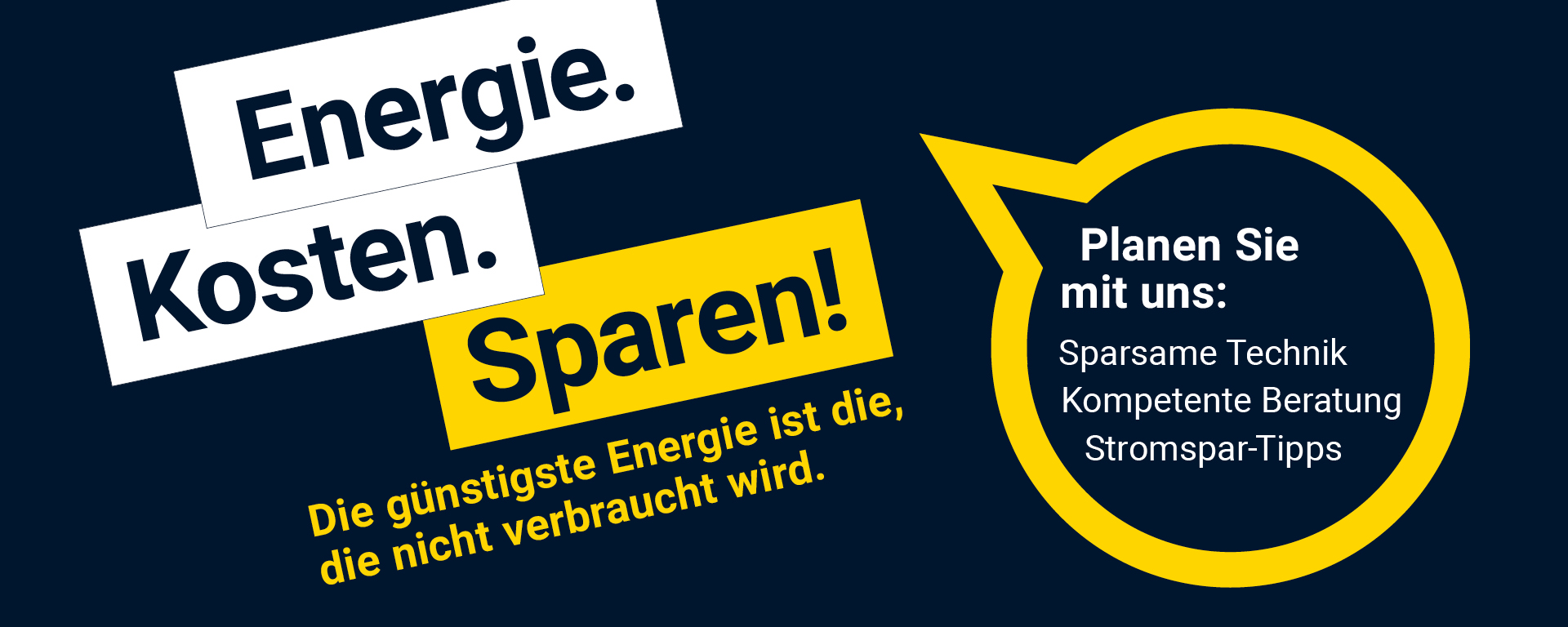 Energiespar-Kampagne