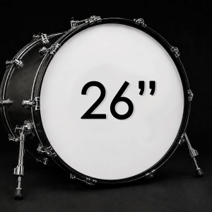 26″ Custom Drumheads (Frontfell)