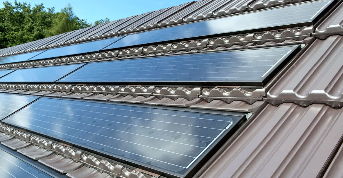 Energiedächer mit Photovoltaik