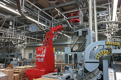 HELIX Mastarbeitsbühne