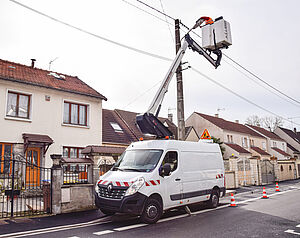 KLUBB K38P Transporter-Arbeitsbühne