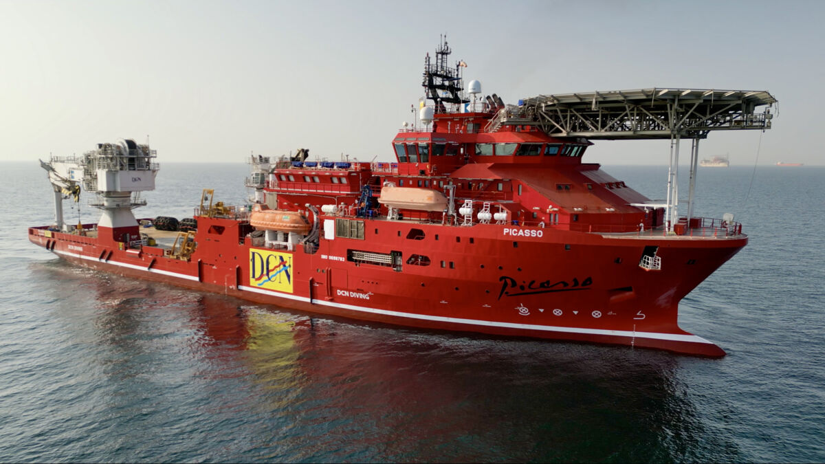 DSV Picasso, seit Dezember 2025 im Eigentum von DCN Diving