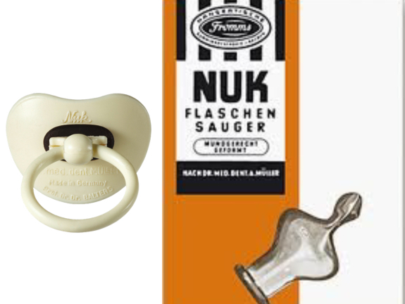 NUK-Schnuller (kiefergerecht, 1956)