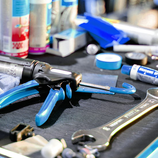 Werkzeugequipment für Serviceeinsätze