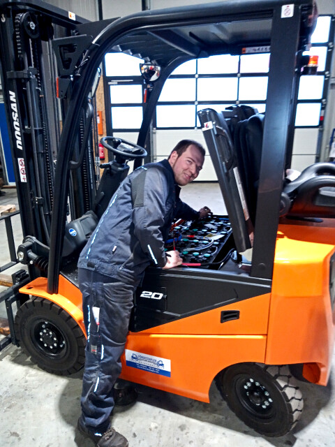 Gabelstapler-Service und Wartung