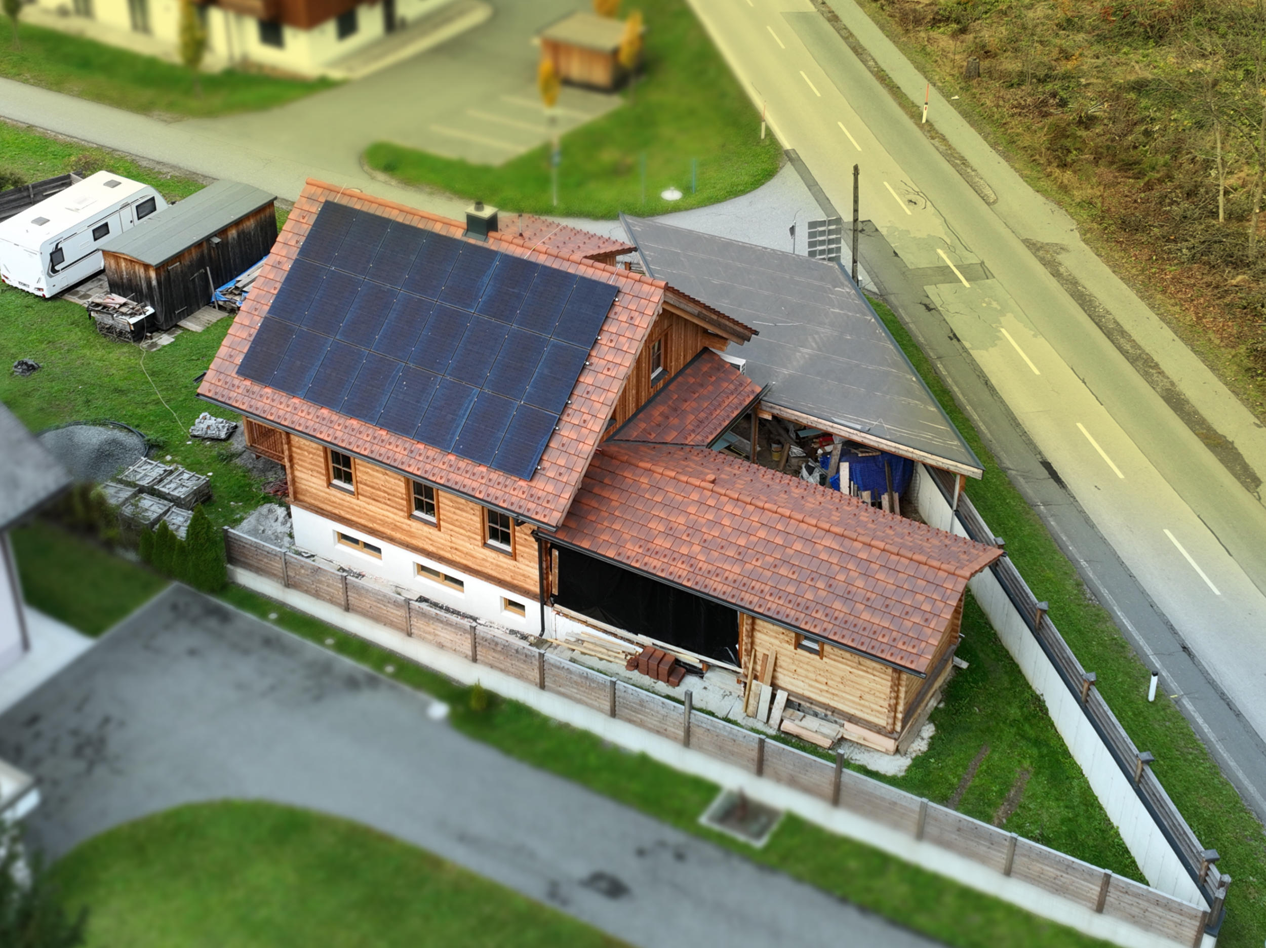 Installation Wechselrichter und Batteriespeicher