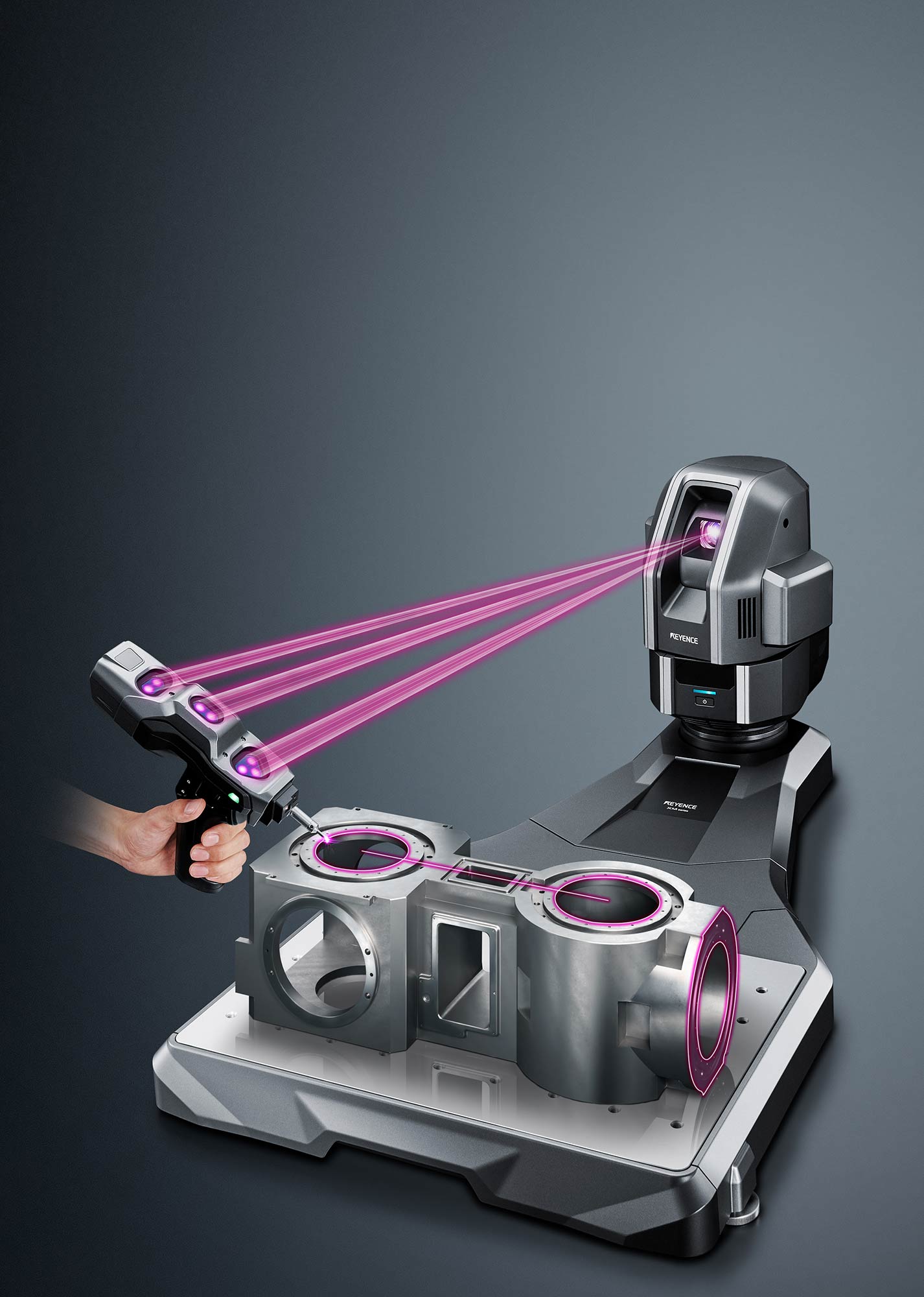 Vermessung mit Keyence XM-5000