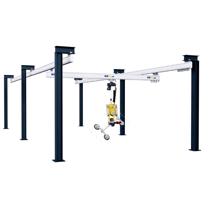 Aluminium-/Stahlschienensystem