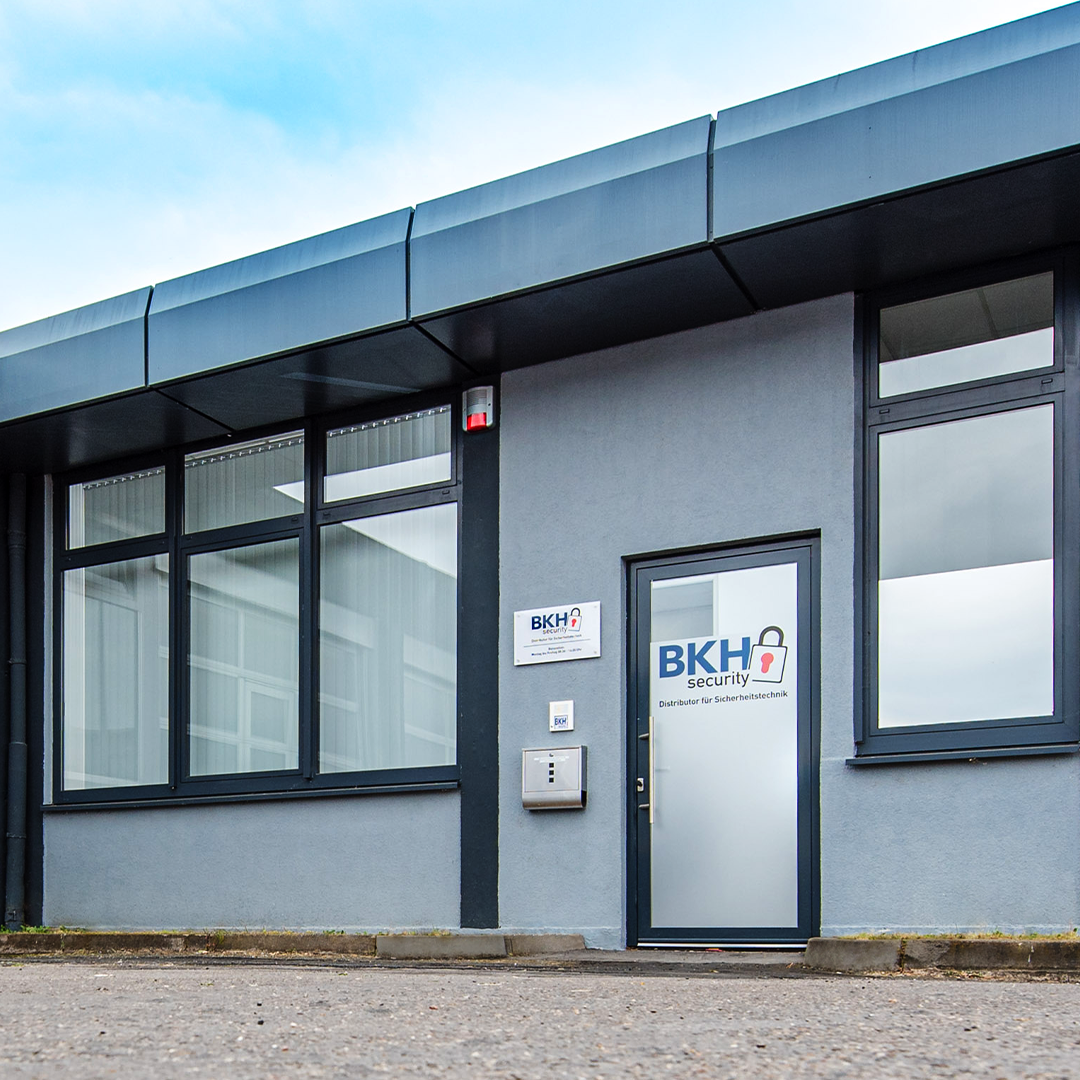 Firmeneingang BKH security in Ludwigshafen