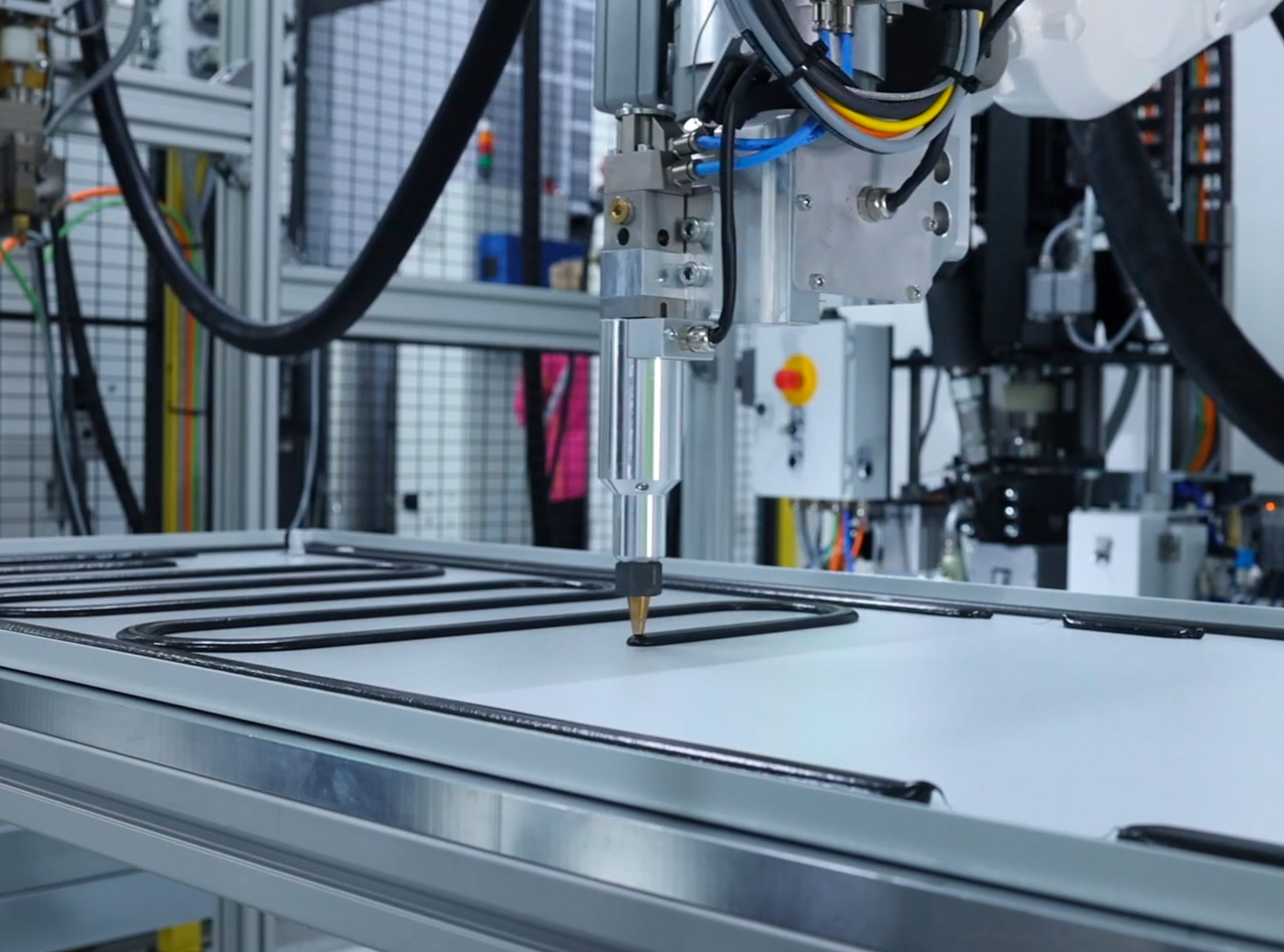 Roboter- und Anlagentechnik im F&E-Technikum