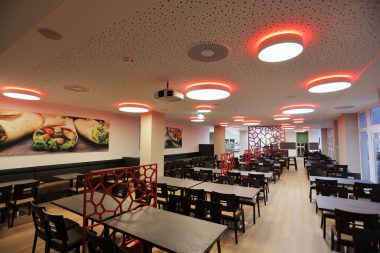 LED FLAIRPOINT Deckenleuchte mit RGB Korona