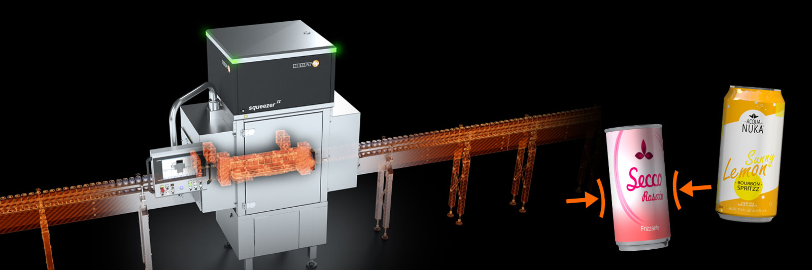 HEUFT squeezer II – Dichtheitsprüfsystem