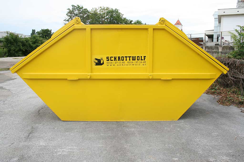 Absetzmulde für den Containerservice