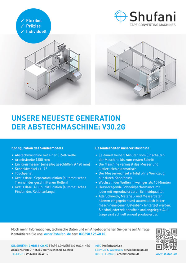 Abstechmaschine V30.2G (Messe)