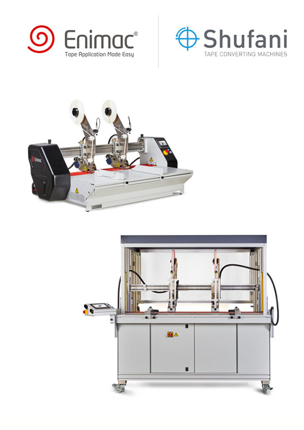 Enimac X-treme Klebeband-Appliziermaschine
