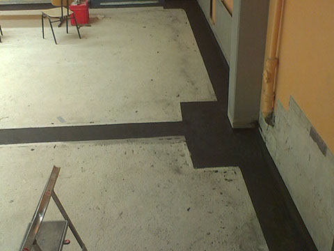 Einsatzfoto Abdichtungstechnik