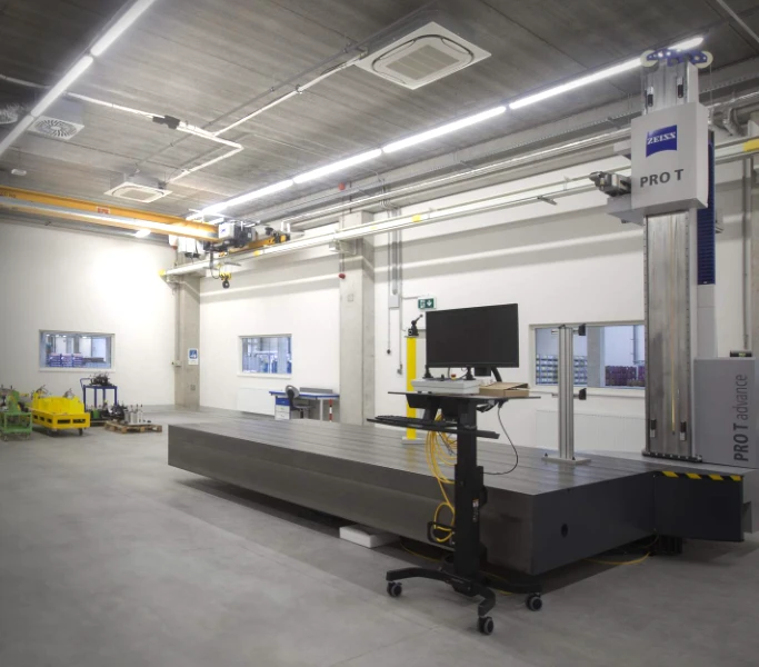 Metrologiezentrum mit automatisierten CMM-Systemen