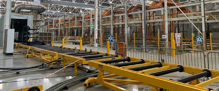 Paint line, Silverton Assembly Plant