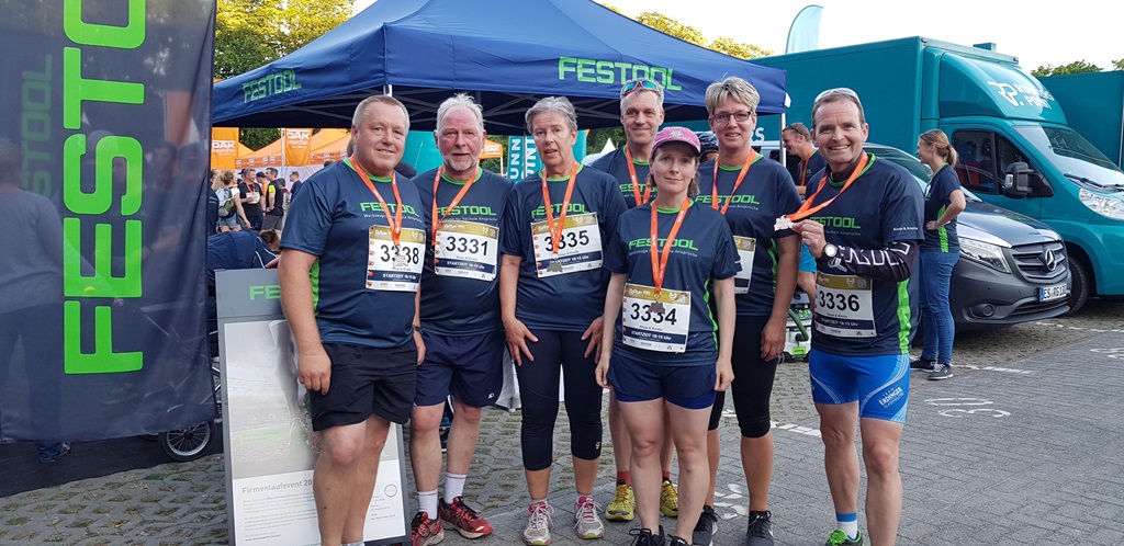 Klose & Knolle Team beim B4 Firmenlauf