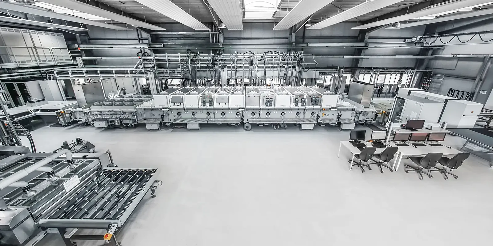 Sampling- und Testausrüstung im Technologie- & Applikationszentrum