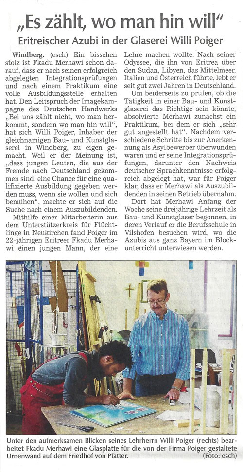 Ausbildung im Meisterbetrieb
