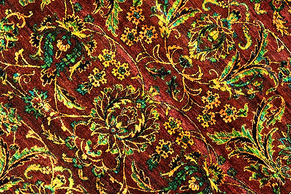Oriental carpet (silk)