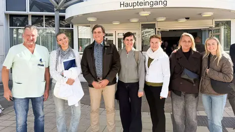 Besuch einer tschechischen Delegation in der Neonatologie