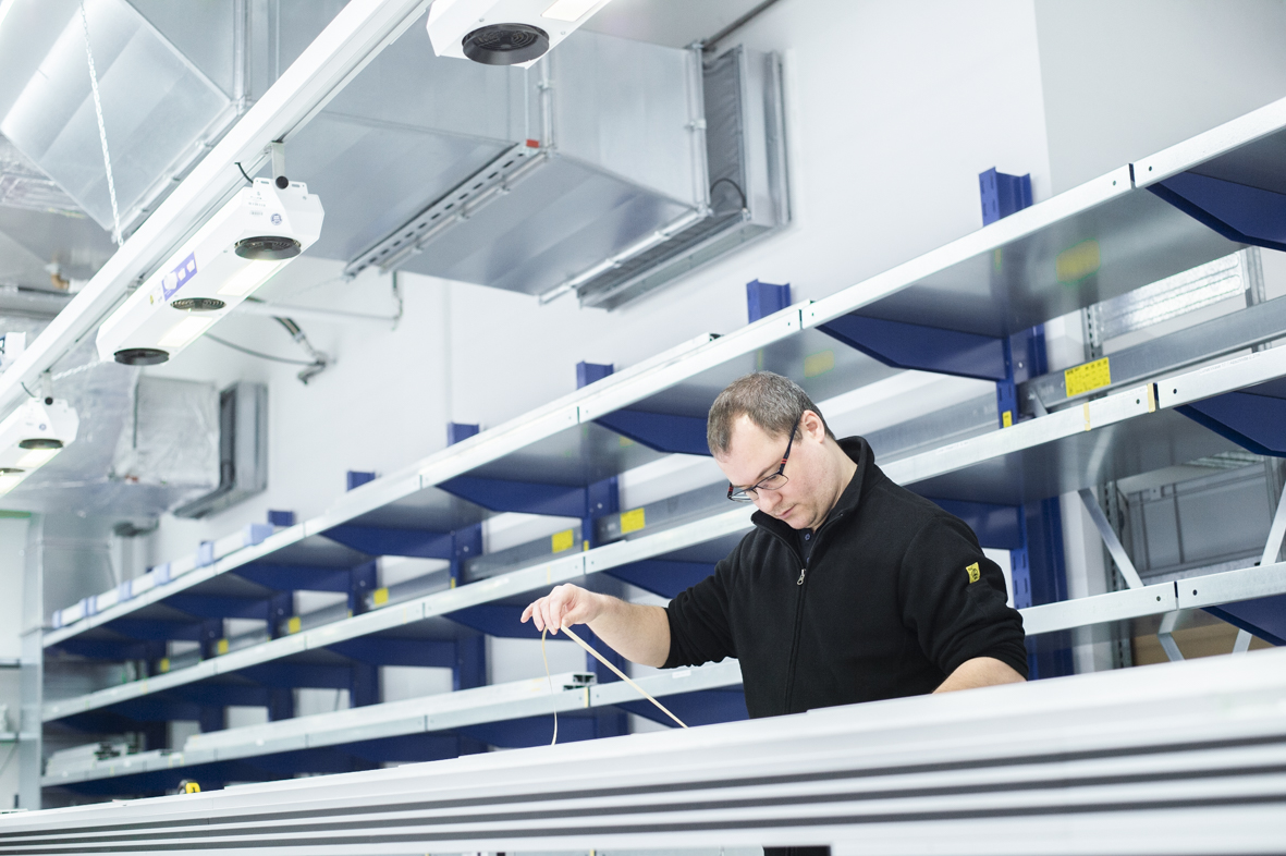 Arbeitsplatz mit ESD-Schutz