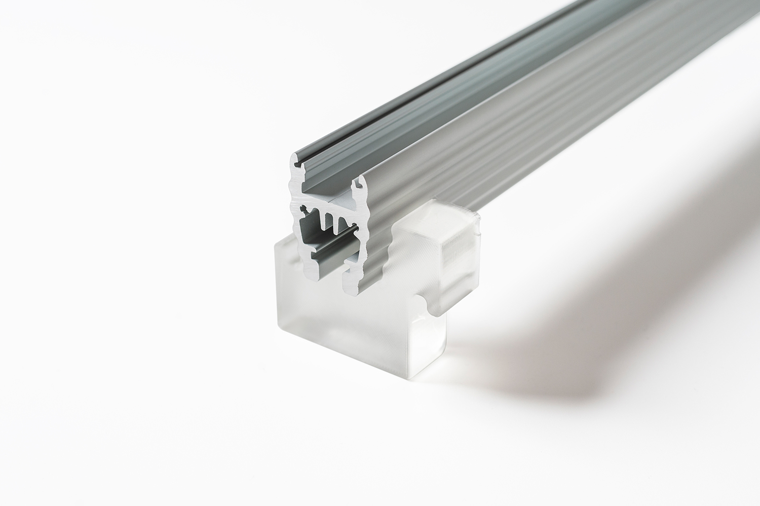 Halteform für Aluminiumprofil