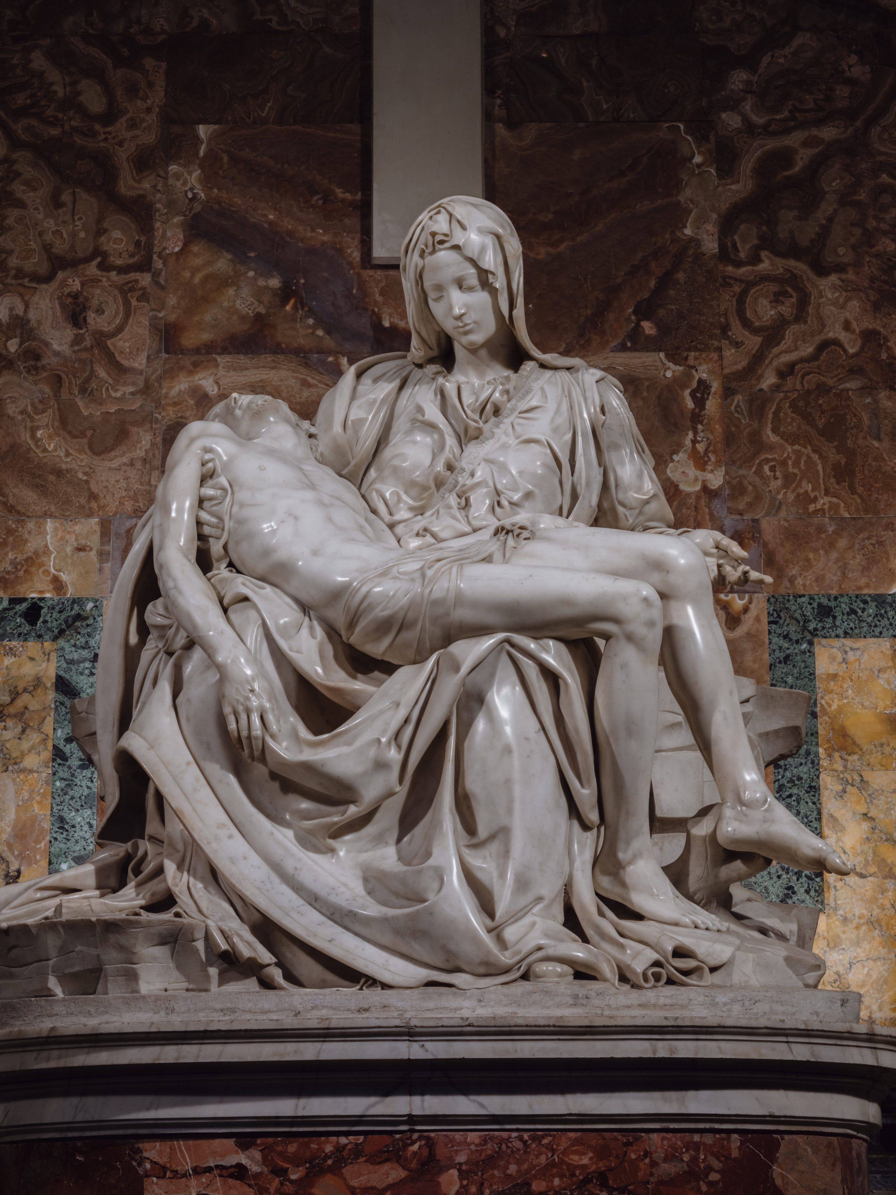 Beleuchtungssystem für Michelangelos La Pietà