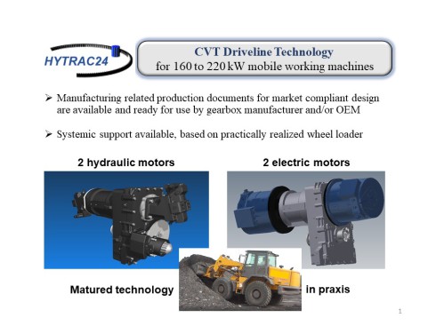 Fahrgetriebesystem Hydrotransmatic Plus