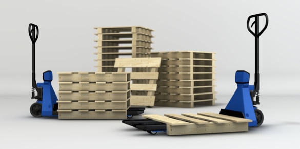 Wooden pallets