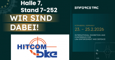 bke HITCOM auf der Enforce Tac 2026 in Nürnberg