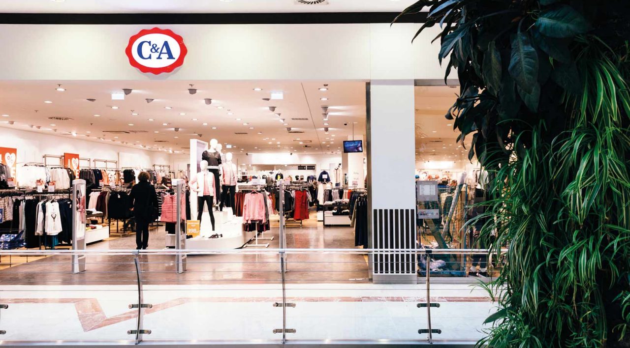 VRV-W-System bei C&A, Nový Smíchov, Prag (CZ)
