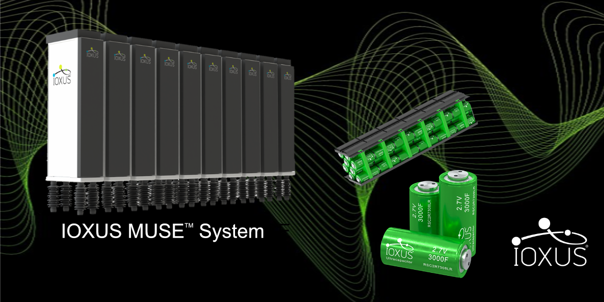 MUSE™ Ultracap-Energiespeichersystem (IOXUS)