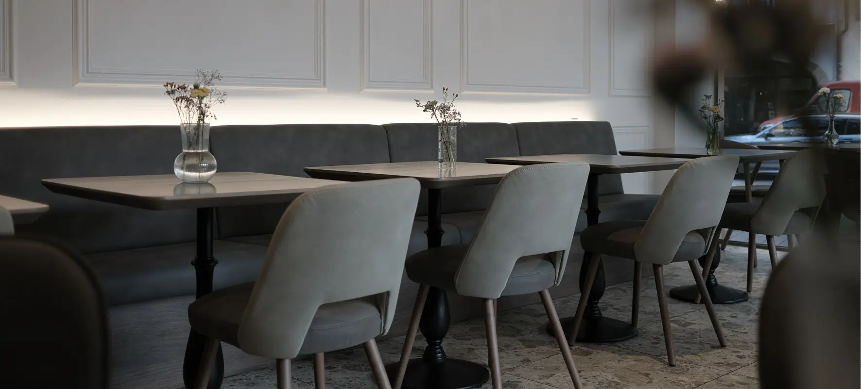 Café fit-out Backhaus Dreher Strasbourg