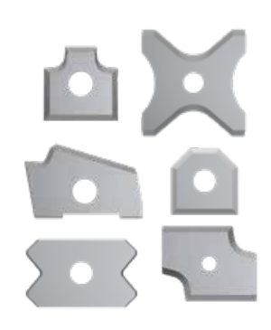 Profilierte Standardplatten